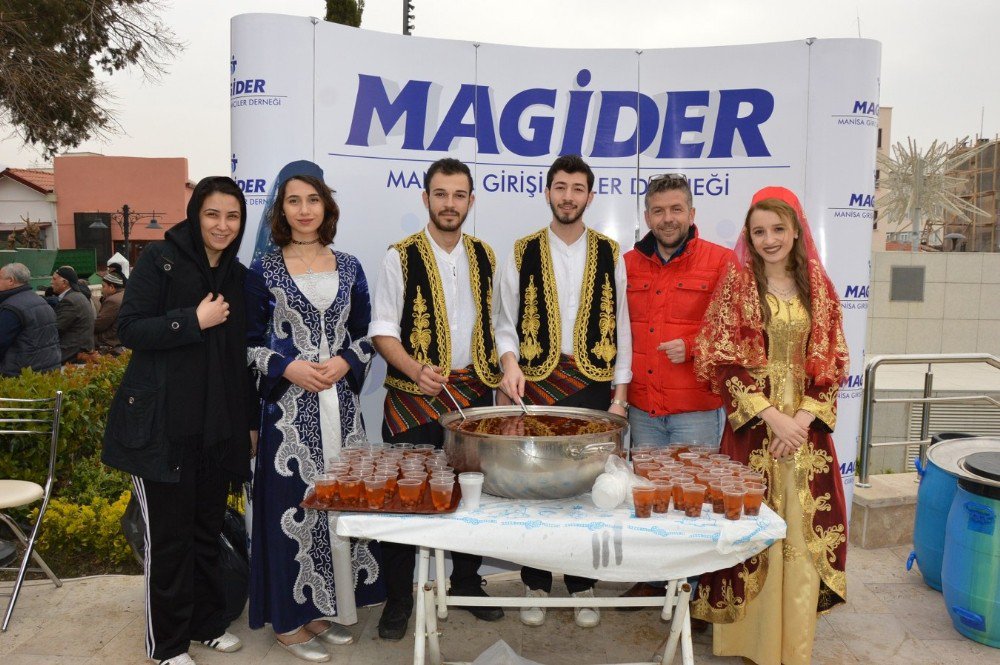 Magider’den Şehitler İçin Hoşaf İkramı