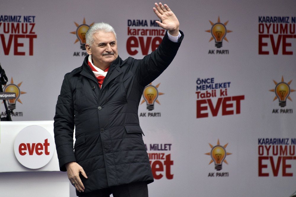 Başbakan Yıldırım Gümüşhane’de