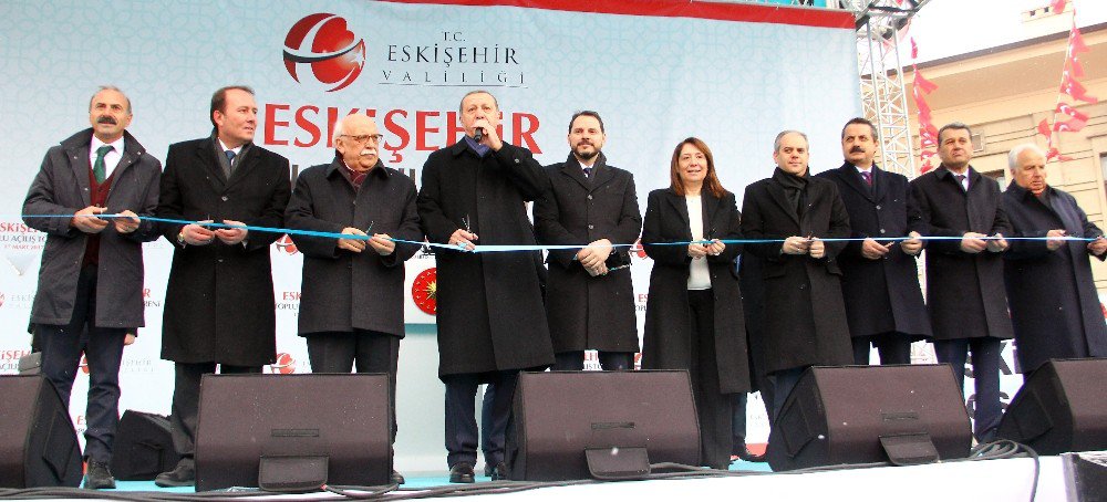 Cumhurbaşkanı Erdoğan Eskişehir’de