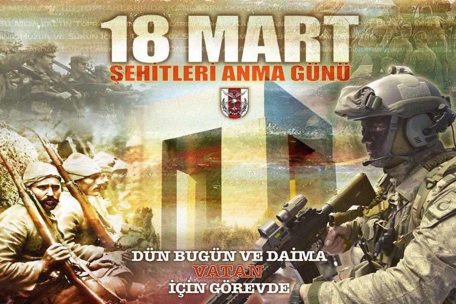 Genelkurmay Başkanlığı 18 Mart Şehitler Günü’ne Özel Afiş Hazırladı