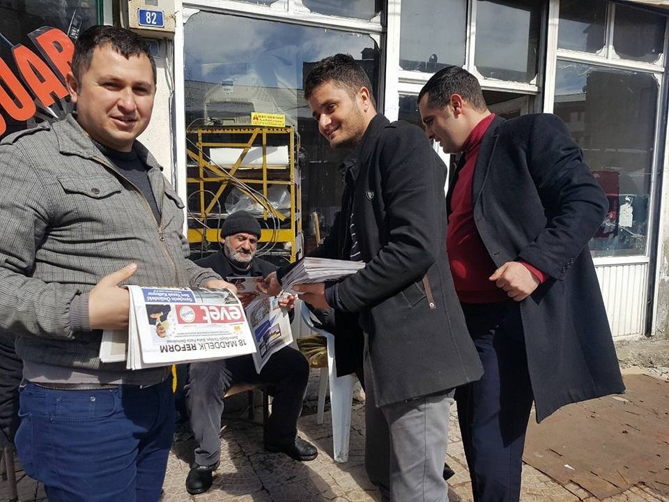 Malazgirt’te Referandum Çalışması