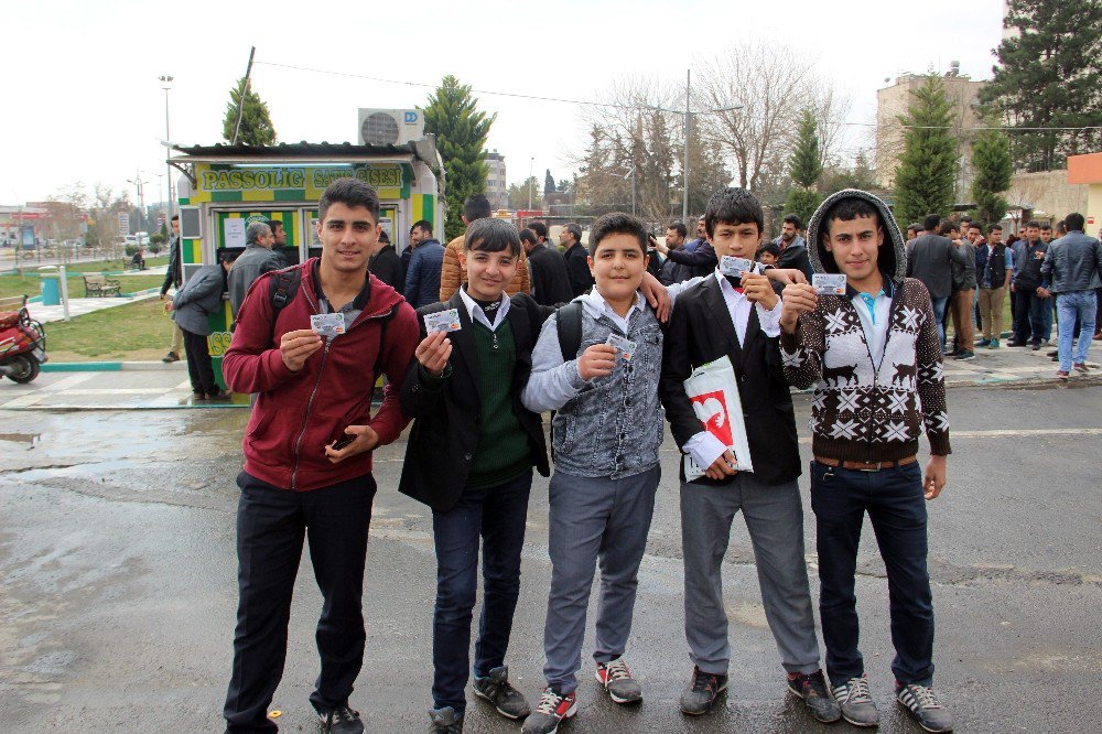 Şanlıurfa’da Passolig Yoğunluğu