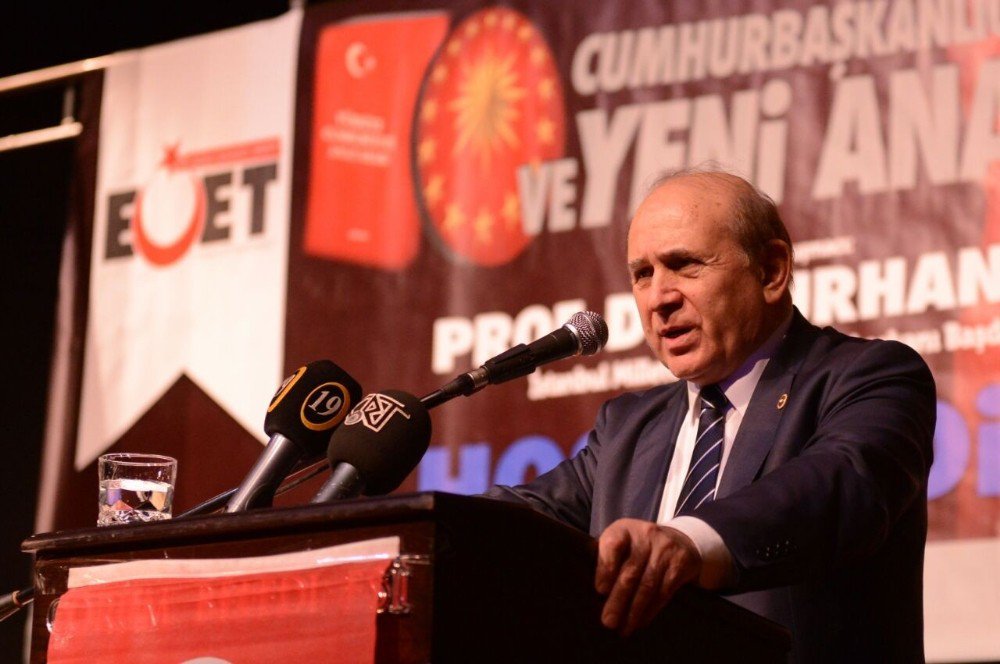 Ak Parti Mkyk Üyesi Ve İstanbul Milletvekili Burhan Kuzu: “Cumhurbaşkanın Partili Olması Kadar Doğal Bir Şey Yok”