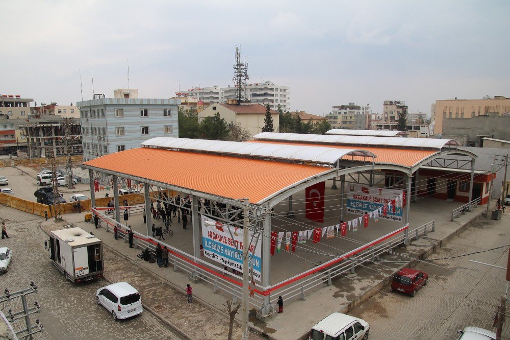 Akçakale’de Semt Pazarının Açılışı Gerçekleştirildi