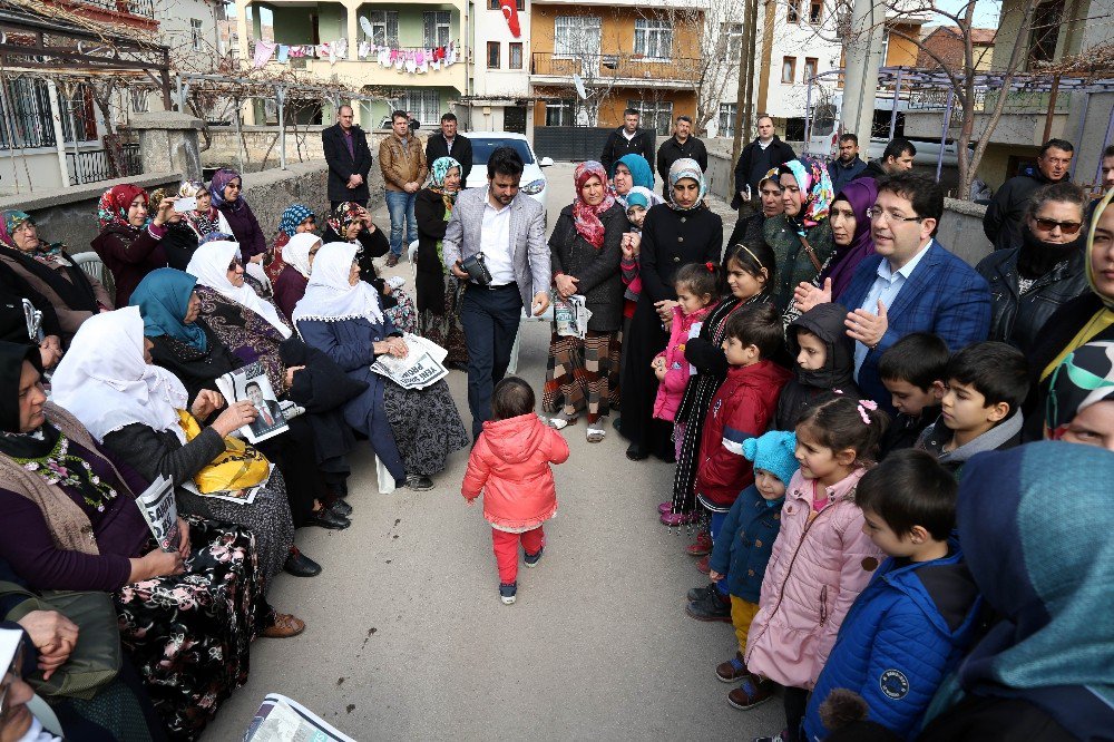 Başkan Yazgı, Referandum Çalışmalarını Sürdürüyor