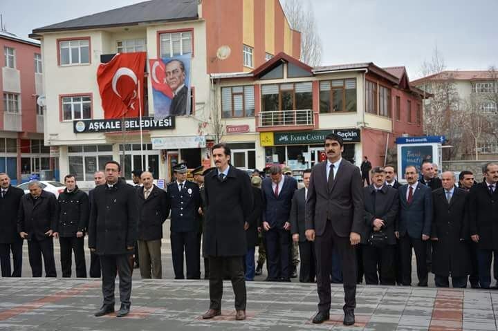 Aşkale’de Çanakkale Zaferi Unutulmadı