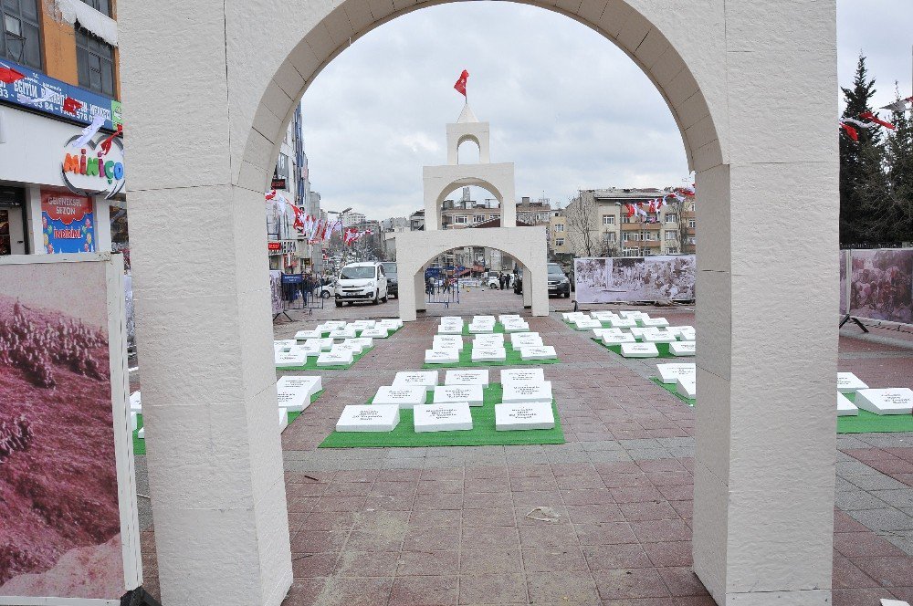 Çanakkale Savaşı, Gaziosmanpaşa Meydanı’nda Yeniden Canlandırıldı