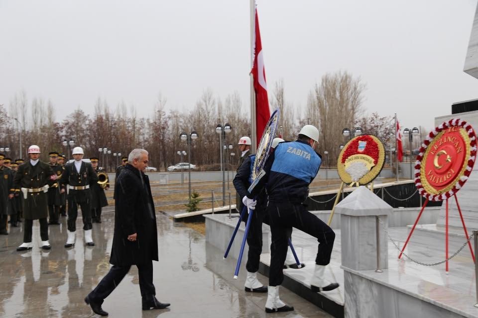 Erzincan Da 18 Mart Şehitler Günü Anma Programı