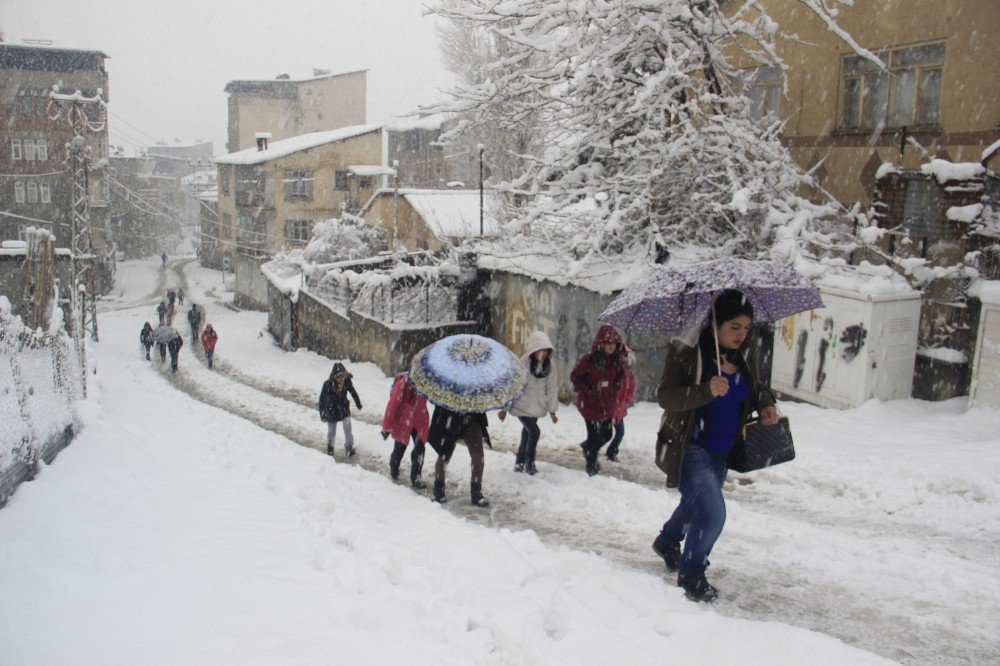 Hakkari’de Kar Esareti