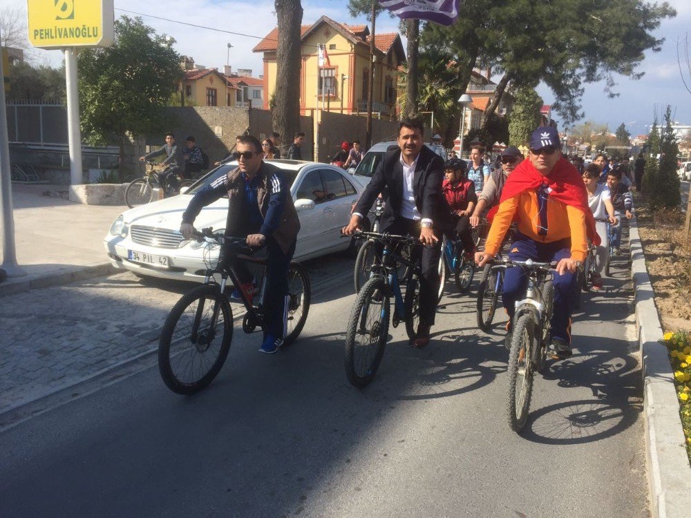 Milas’ta Şehitler Anısına Pedal Çevirdiler