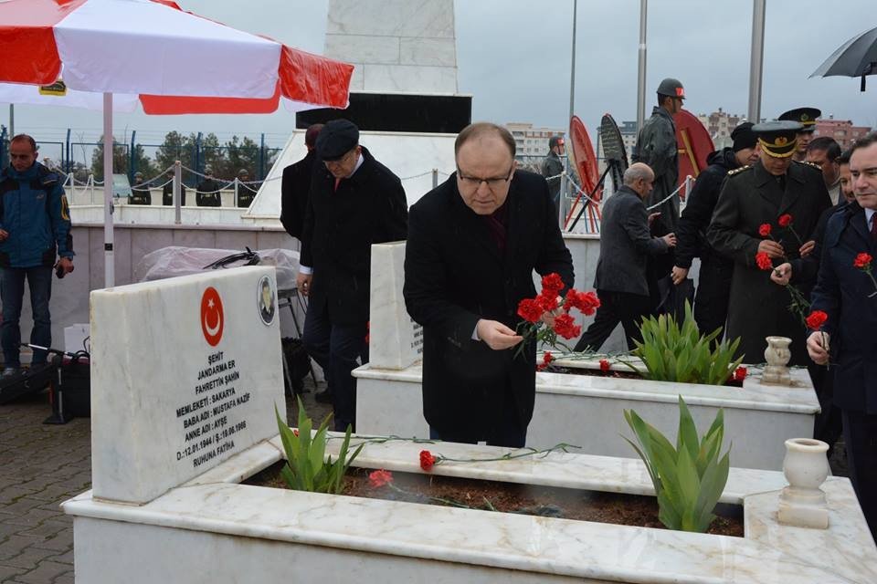 Siirt’te Şehitlere Vefa Töreni