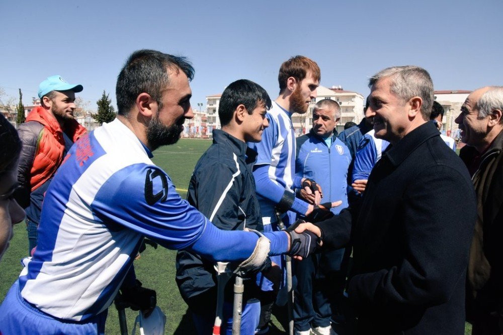 Şahinbey Ampute Futbol Takımı Galibiyetle Başladı