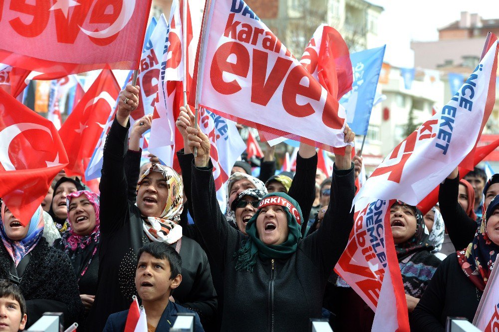 Gökçek: “Hayır Diyenlerin İçinde Terör Örgütleri Yer Alıyor”