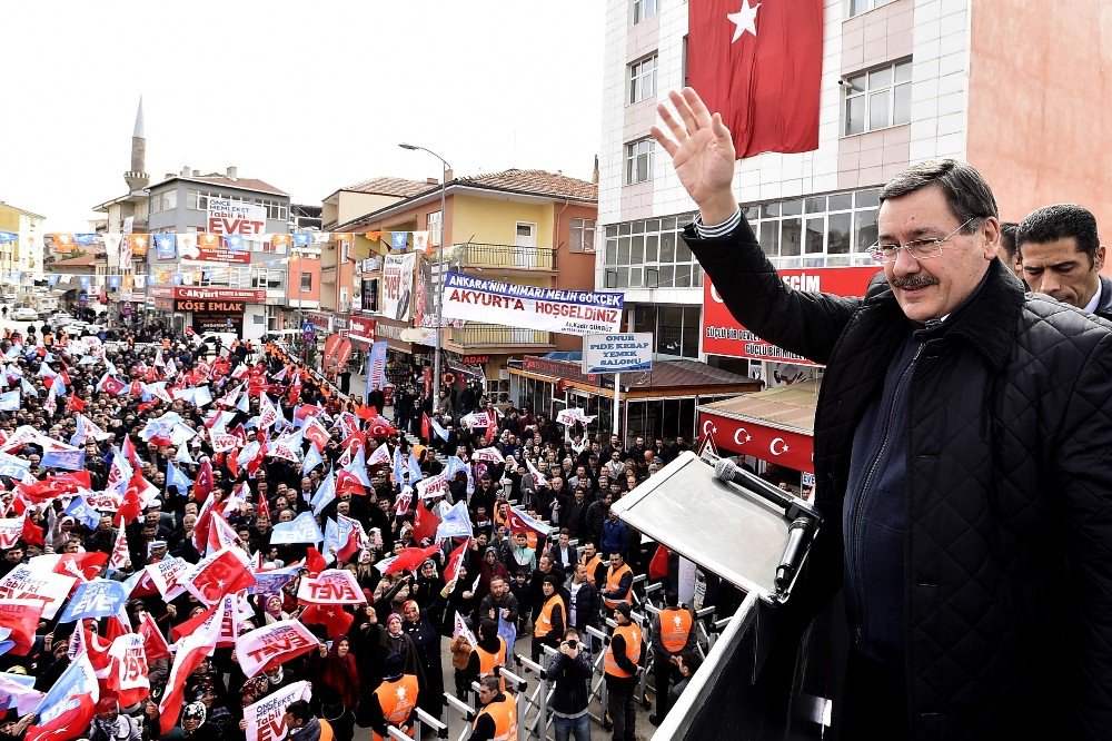 Gökçek: “Hayır Diyenlerin İçinde Terör Örgütleri Yer Alıyor”