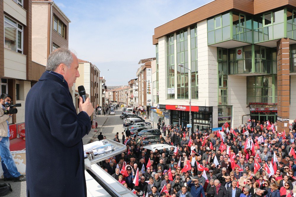 Chp’li İnce: "Onlar Cumhuriyete Bizim Gözümüzden Bakamazlar"