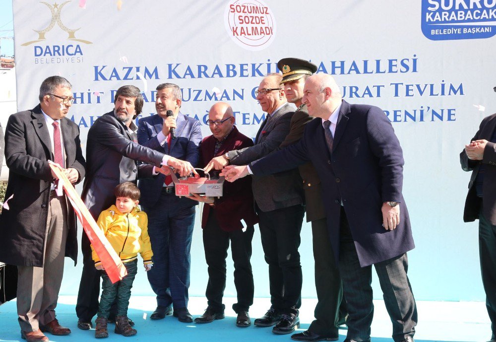 Darıca Şehidinin İsmini Mahalle Konağında Yaşatacak