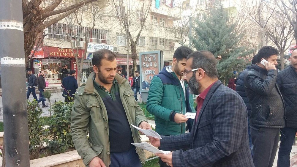 Siirt’te Referandum Çalışmaları Sürüyor