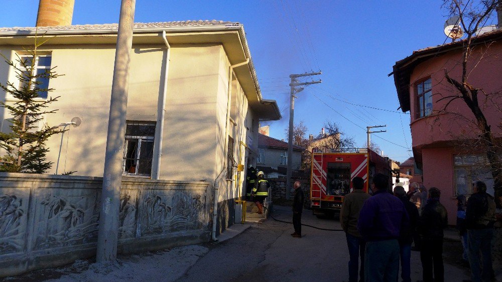 Seydişehir’de Camide Yangın