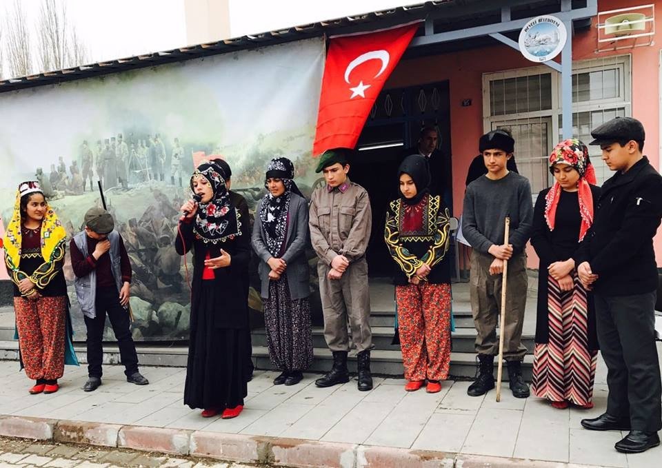 Epçe Ortaokulunda Çanakkale Şehitleri Anma Töreni Yapıldı