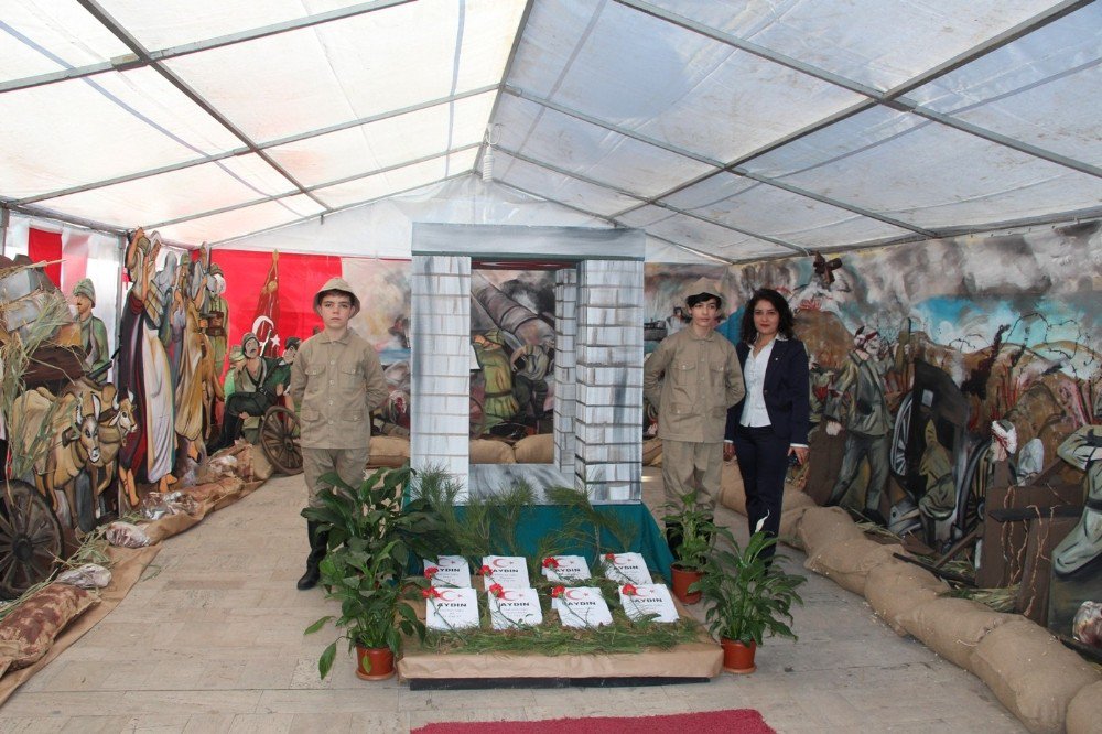 Arife Öğretmen, Çanakkale’yi Gidemeyenlerin Ayağına Getirdi