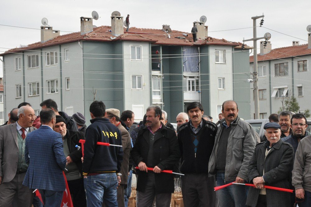 Oluk Yapımında Çalışan İşçilerin Ölümle Düellosu Kamerada