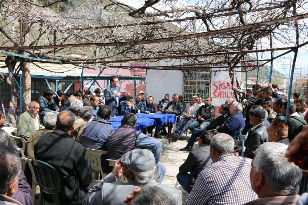 Milletvekili Uslu, Finike’de Vatandaşlarla Buluştu