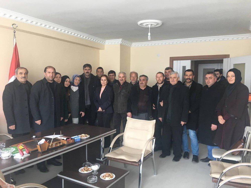 Ak Parti Ardahan İl Teşkilatı, Mhp Ardahan İl Başkanını Ziyaret Etti