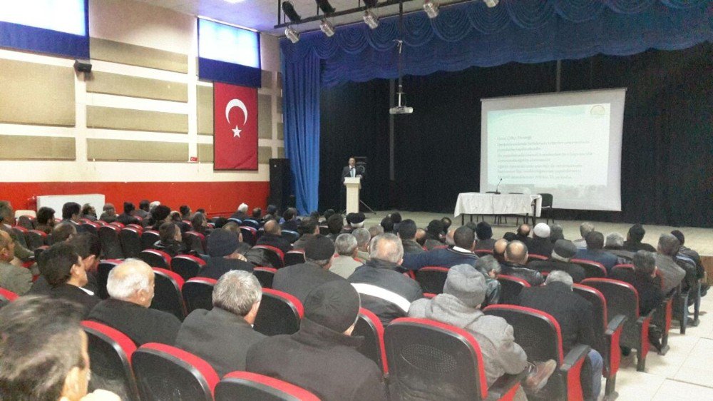 Aşkale’de Desteklemeler Hakkında Bilgilendirme Toplantısı