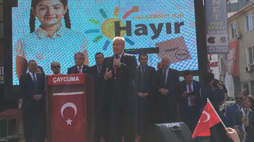 Chp Eski Genel Başkanı Deniz Baykal Zonguldak’ta