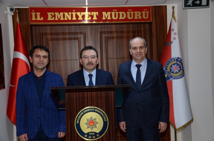 Emniyet Genel Müdürü Altınok, Nevşehir Emniyet Müdürlüğünü Ziyaret Etti.