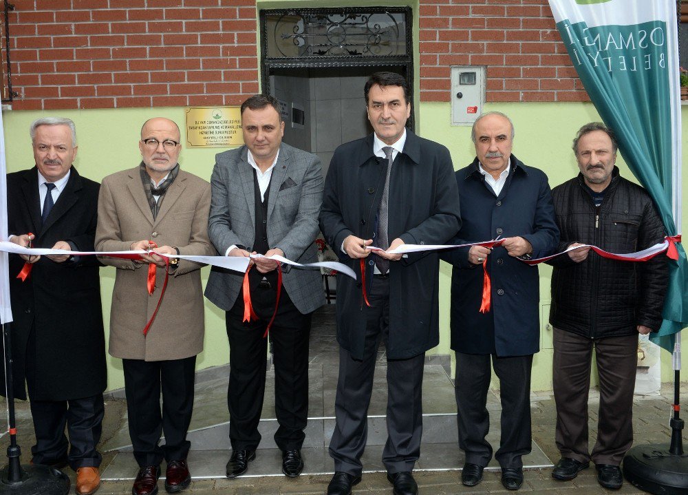 Yunuseli Merkez Camii Yeni Şadırvana Kavuştu