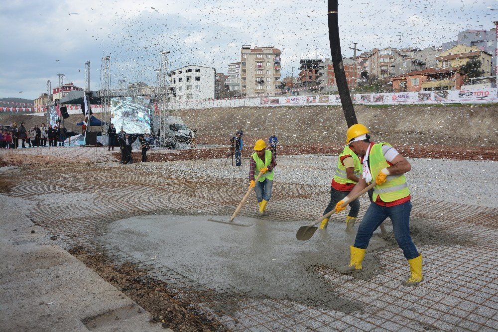 Dev Spor Kompleksinin Temel Atıldı