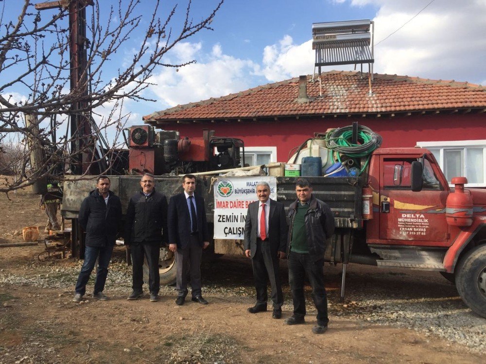 Jeolojik Etüt Çalışmaları Mahallelerde Devam Ediyor