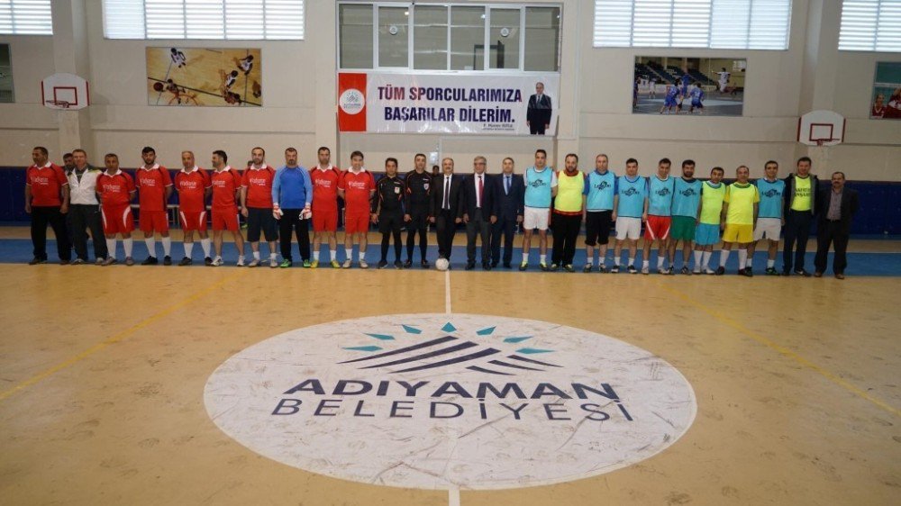 Adıyaman Belediyesi Birimlerarası Futsal Turnuvası Başladı