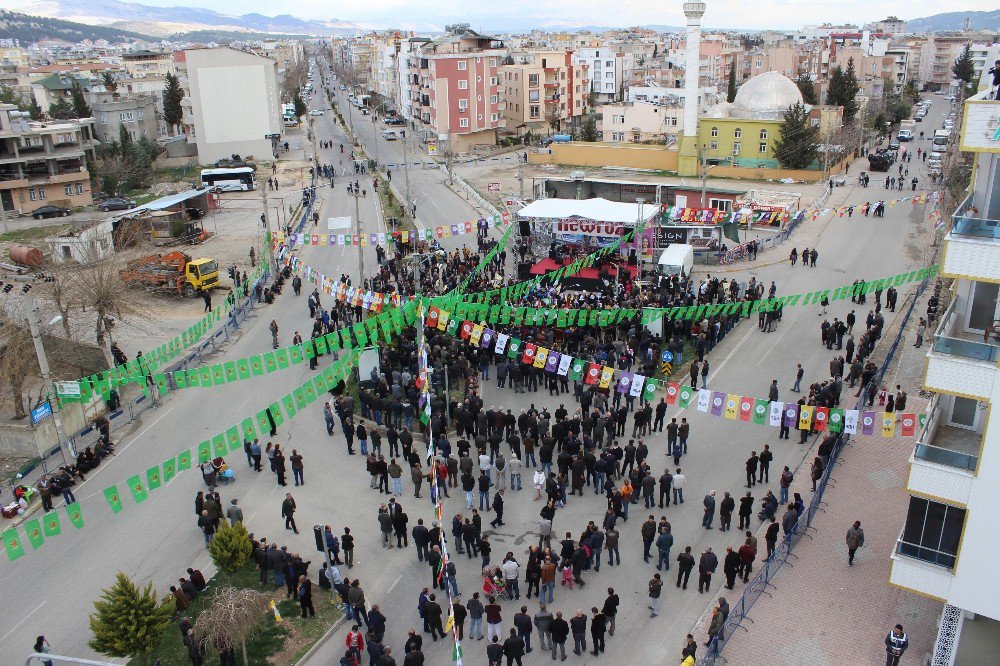 Adıyaman’da Hdp Ve Dbp’nin Düzenlediği Nevruz Kutlamaları İlgi Görmedi