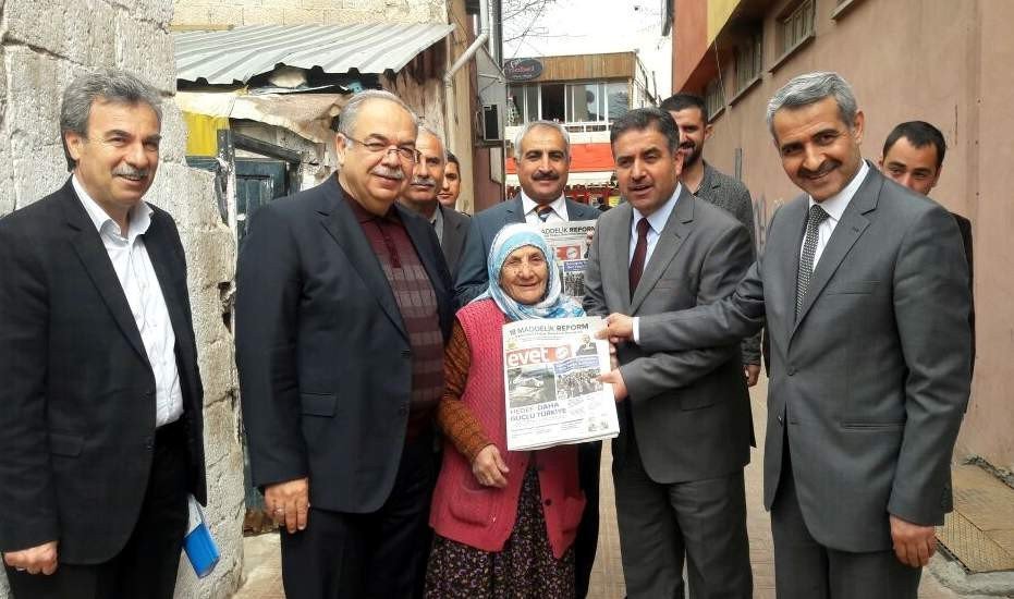 Milletvekili Halil Fırat Referandum Çalışmalarına Devam Ediyor