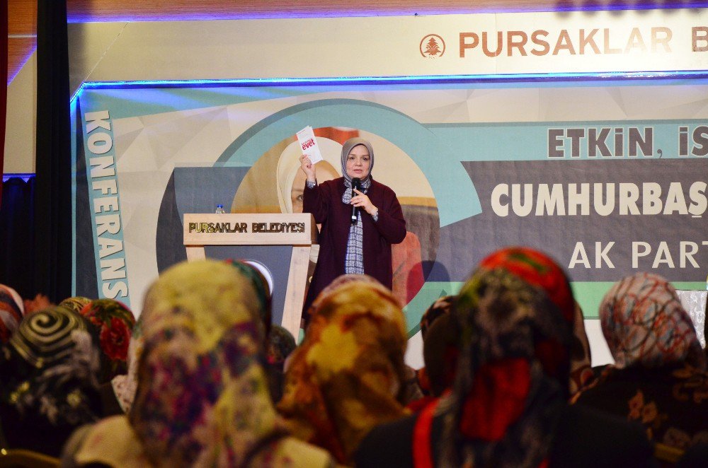 Ak Partili Ayşe Keşir, Cumhurbaşkanlığı Sistemini Anlattı: “Cumhurbaşkanlığı Sistemi Türkiye’yi Güçlendirecek”