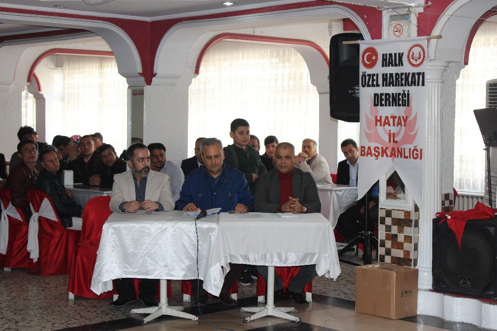 Hatay’da Halk Özel Harekatı Derneği Kuruldu