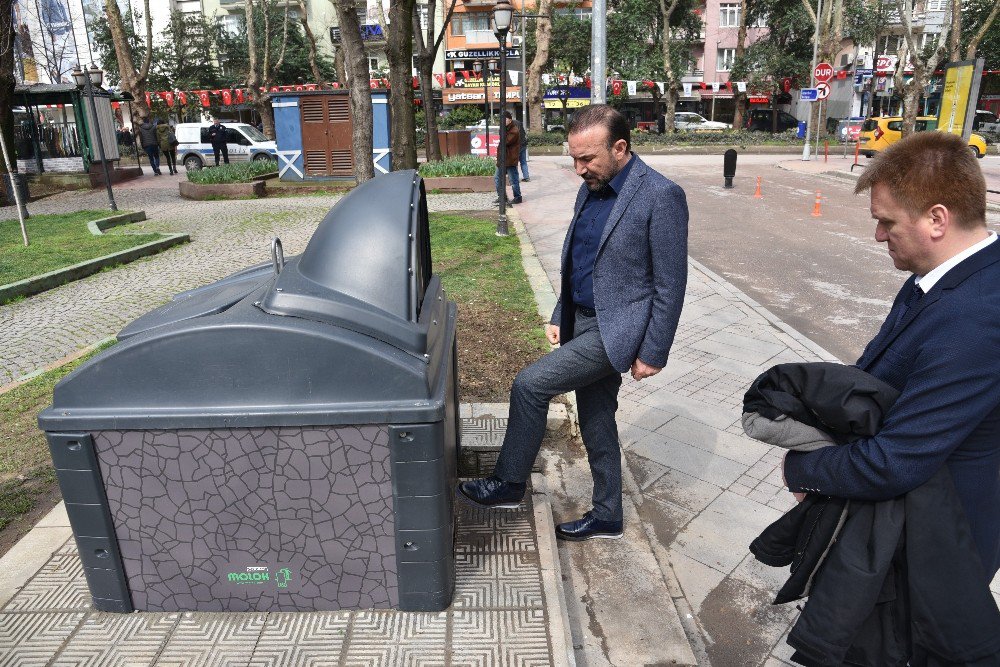 İzmit’te Çöp Konteynerleri Estetik Hale Getirilecek