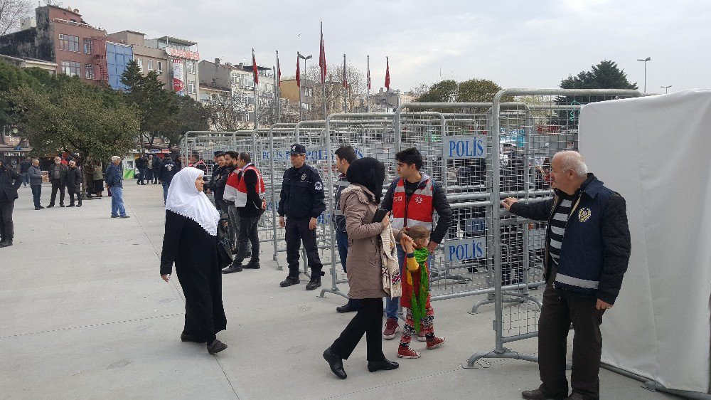 Kartal Miting Alanında Nevruz Önlemleri