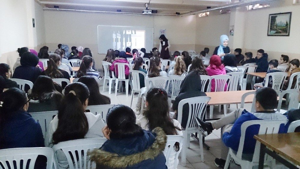 Şehitler Ortaokulunda ‘Sağlıklı Beslenme’ Semineri