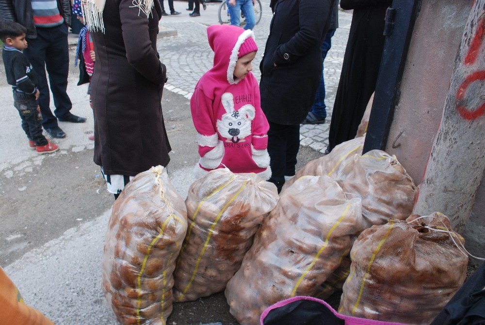 Mültecilere Patates Yardımı