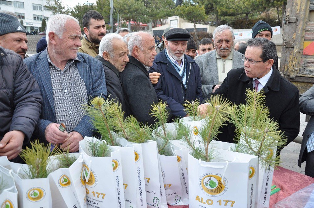 Yozgat’ta 5 Bin Fidan Dağıtımı Yapıldı