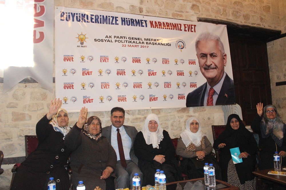 Adıyaman’da “Büyüklerimize Hürmet Kararımız Evet” Programı Düzenlendi