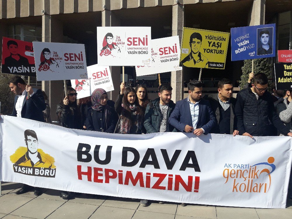 Ak Parti Gençlik Kollarından "Yasin Börü Davası" İle İlgili Açıklama