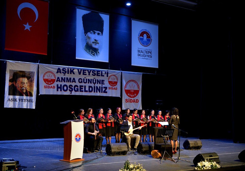 Aşık Veysel, Maltepe’de Anıldı