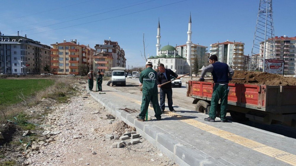 Edirne’de Hastane Yolu Renkleniyor