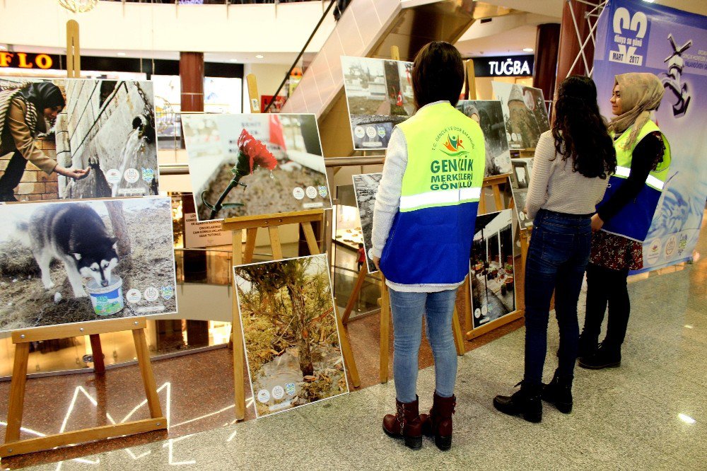 Palerium Avm’de "Dünya Su Günü" Fotoğraf Sergisi Açıldı