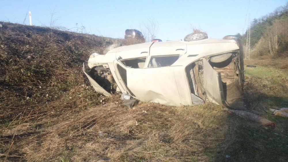 Sinop’ta Trafik Kazası: 1 Yaralı