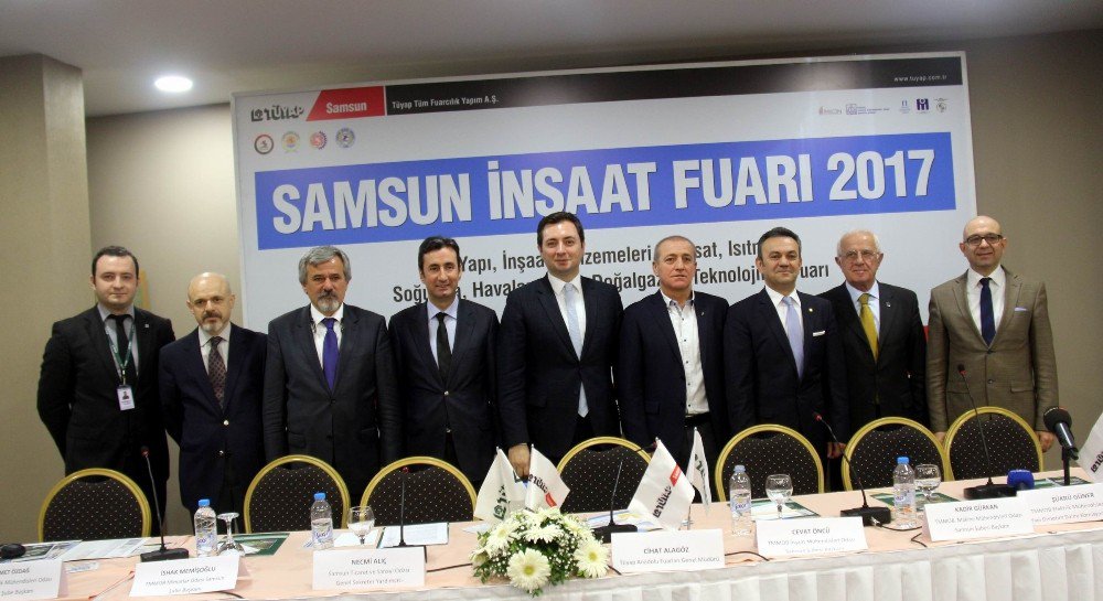 Samsun İnşaat Fuarı Yarın Açılıyor